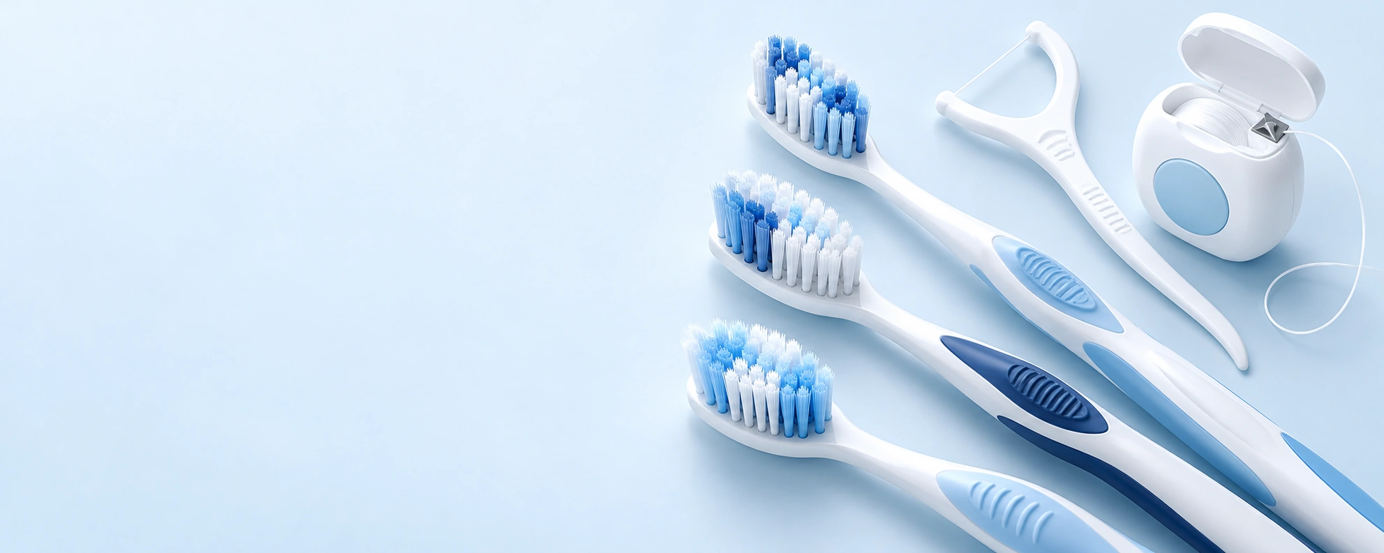 Close-up of oral care product details